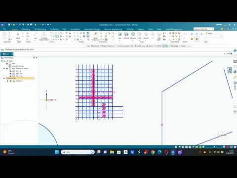Solid Edge 2023 Eğitim Videoları -Sketch Komutları-7-Trim Ve TrimCorner (Kırpma Komutları)