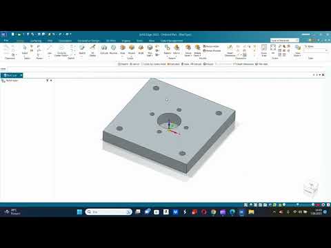 Solid Edge 2023 Eğitim Videoları-Örnek Montaj Uygulaması-Fixture Assembly   Örnek Uygulama-Part1