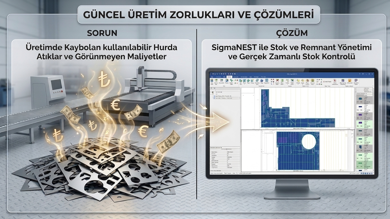 Üretim Bandında Kaybolan Kalıntılar